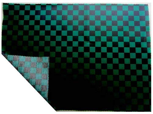 Ламинированная ткань салфетка под прибор Размер 45 см x Клетчатый узор Покрытие Разрезанная салфетка под прибор Виниловый лист Ламинированная Водоотталкивающая Водоотталкивающая Водоотталкивающая